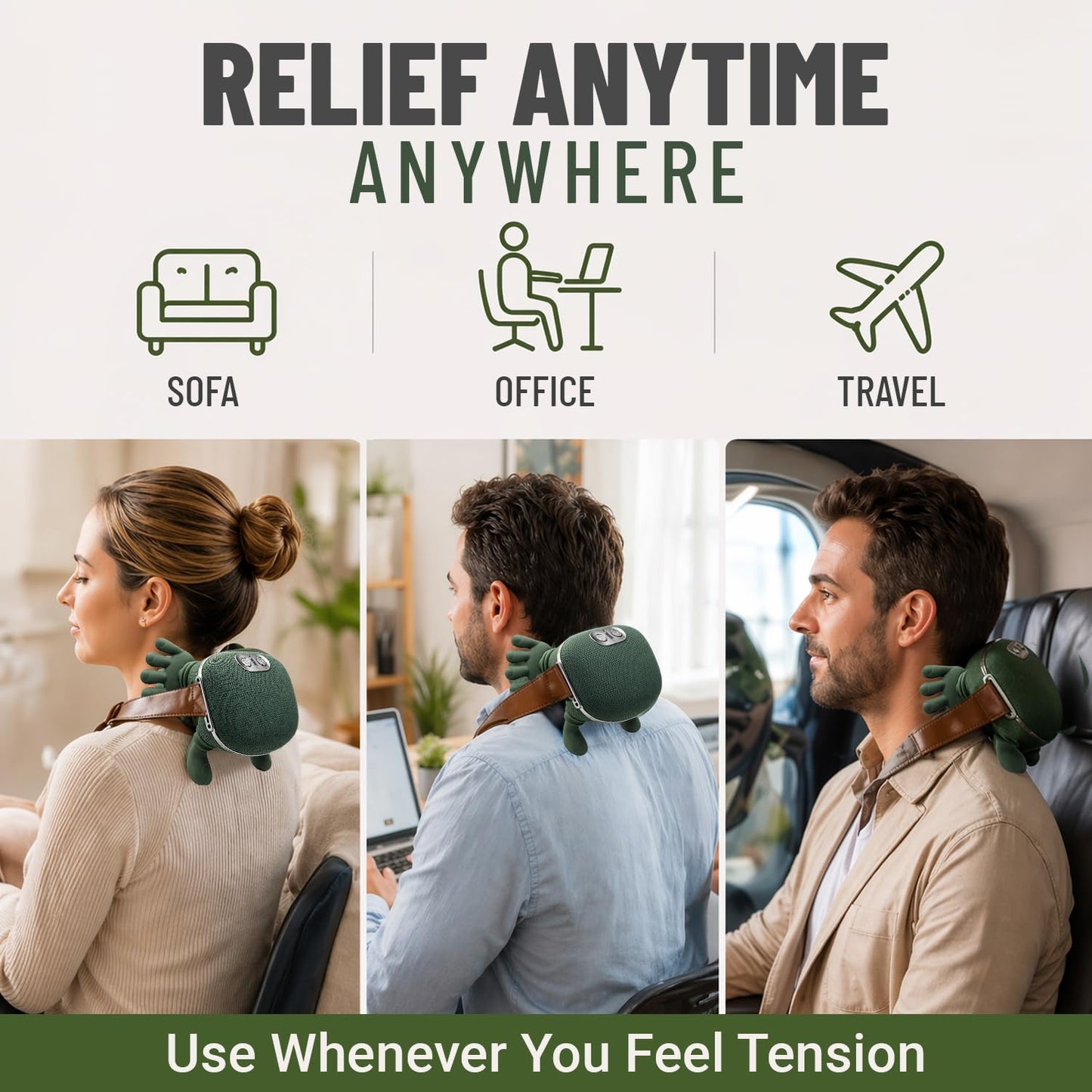 Heated Shoulder and Neck Massager