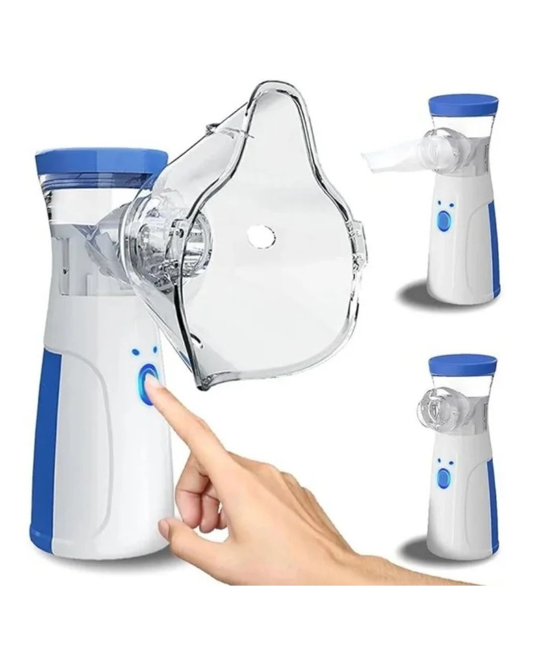 Portable Mesh Nebulizer, Silent and Compact Nebulizer Machine for Adult and Kids Effective for Cough, Asthma, Sinusitis, and Bronchitis, Steam Inhaler for Cold and Cough -Quick Relief and Daily Use