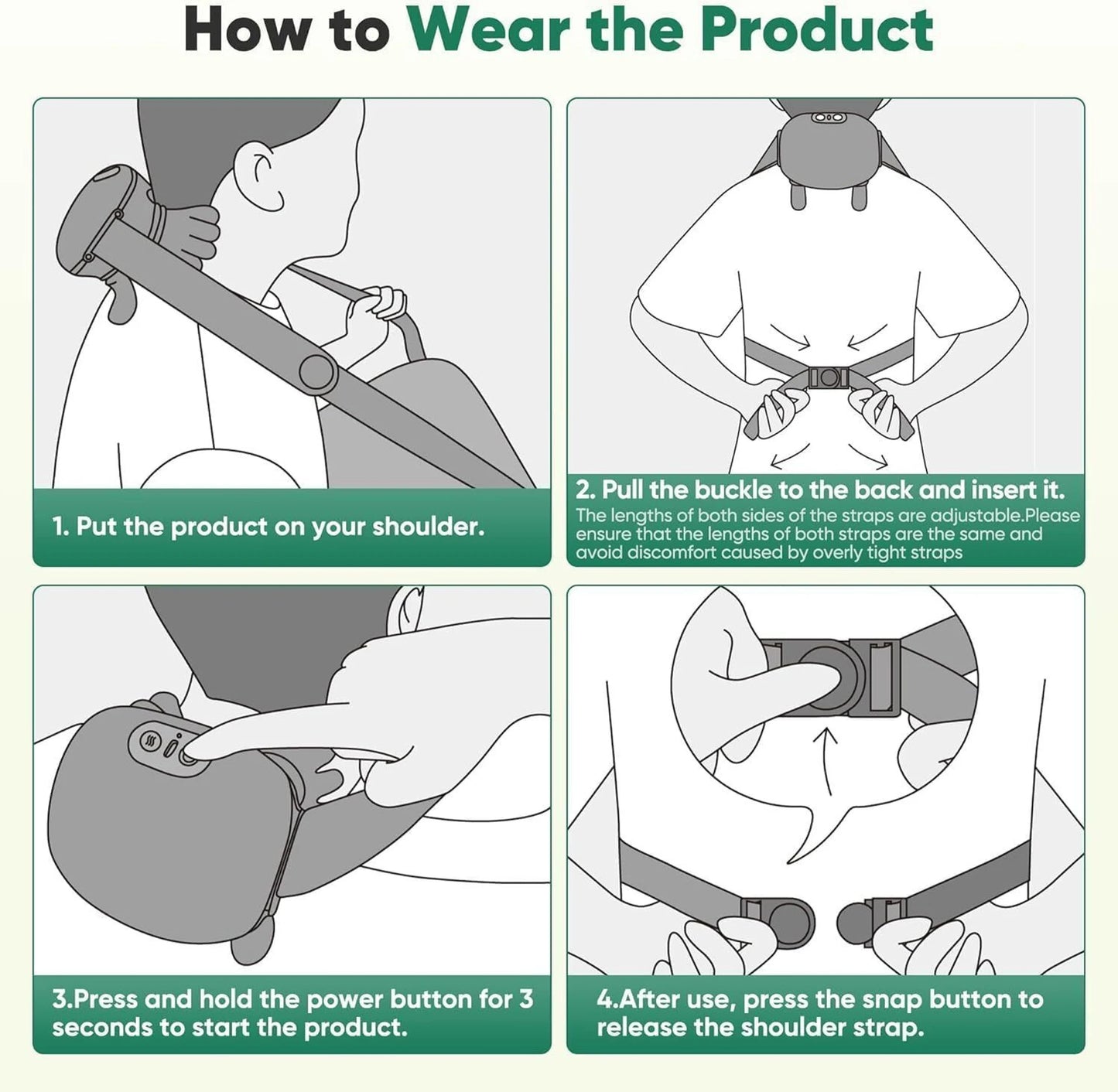 Heated Shoulder and Neck Massager